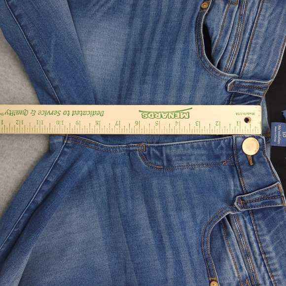 Democracy Ab‎ Solution Jeans Womens Size 10 Ankle Skimmer Denim Stretch Slimming - Picture 10 of 12